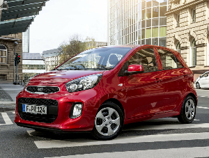 Коврики текстильные для Kia Picanto II (хэтчбек 5 дв / TA) 2015 - 2017