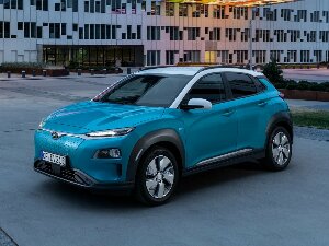 Коврики текстильные для Hyundai Kona Electric (suv / OS) 2018 - Н.В.