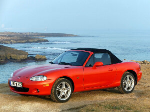 Коврики текстильные для Mazda MX-5 (кабриолет / NB) 1998 - 2002