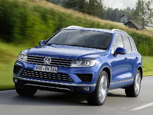 Коврики текстильные для Volkswagen Touareg II (suv, гибрид / 7P5) 2014 - 2018