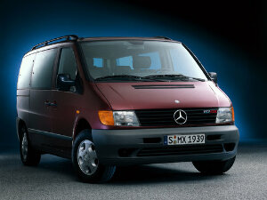 Коврики текстильные для Mercedes-Benz Vito (минивэн / W638) 1996 - 2003